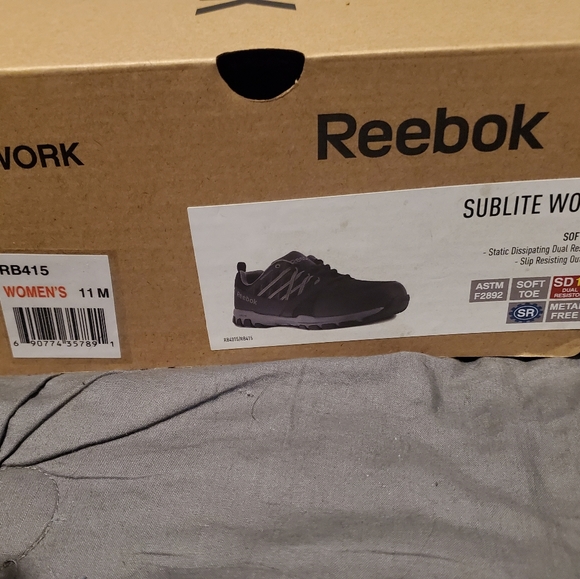 Reebok Women's Non-slip Work Shoes - Picture 2 of 2